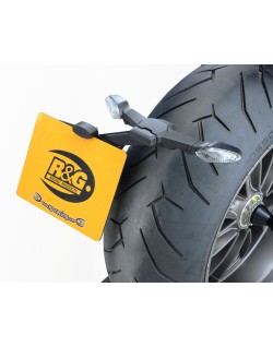 Support de plaque R&G RACING noir Ducati X Diavel