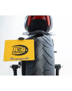 Support de plaque R&G RACING noir Ducati X Diavel