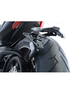 Support de plaque R&G RACING noir Ducati X Diavel