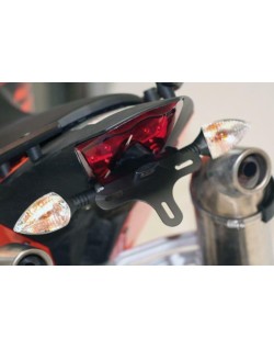 Support de plaque R&G RACING noir KTM 690 Duke/Supermoto