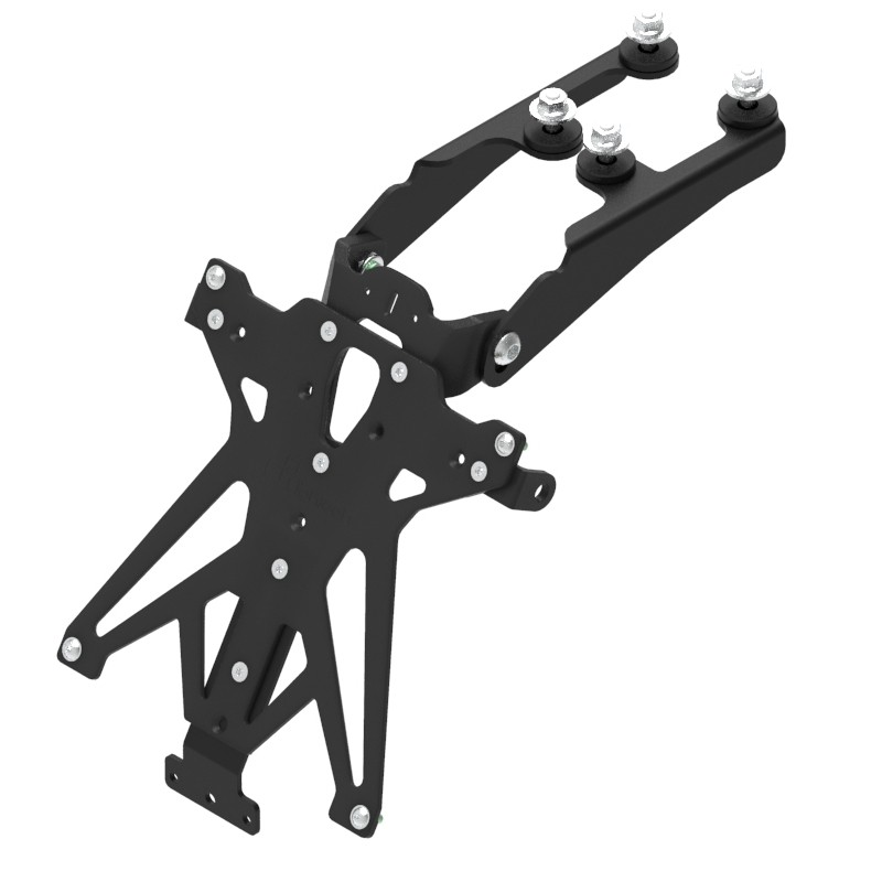 Support de plaque réglable LIGHTECH - Honda CBR600F/Hornet 600 Support de plaque réglable LIGHTECH - Honda CBR600F/Hornet 600