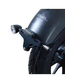 Support de plaque R&G RACING noir - Honda CMX500 Rebel (S)