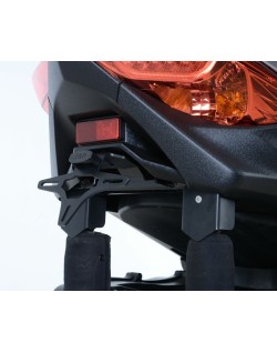Support de plaque R&G RACING noir Yamaha X-Max 300