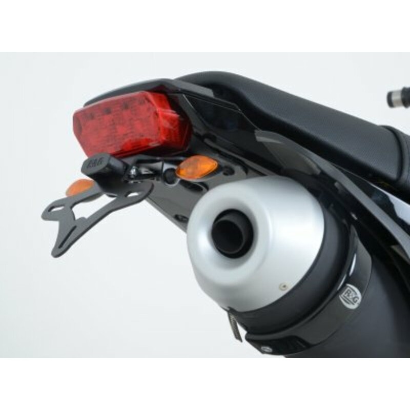 Support de plaque R&G RACING noir pour micro clignotants Honda MSX125 Support de plaque R&G RACING noir pour micro clignotants Honda MSX125