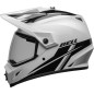 Casque BELL MX-9 Adventure MIPS - Alpine Gloss White/Black Casque BELL MX-9 Adventure MIPS - Alpine Gloss White/Black