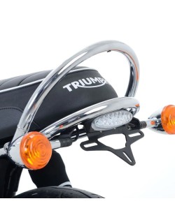 Support de plaque R&G RACING noir Triumph Bonneville 1200