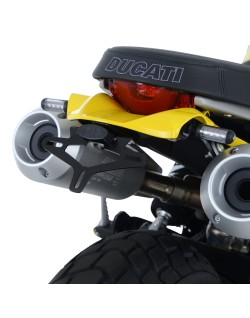 Support de plaque R&G RACING noir Ducati Scrambler 1100