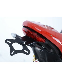 Support de plaque R&G RACING noir Ducati