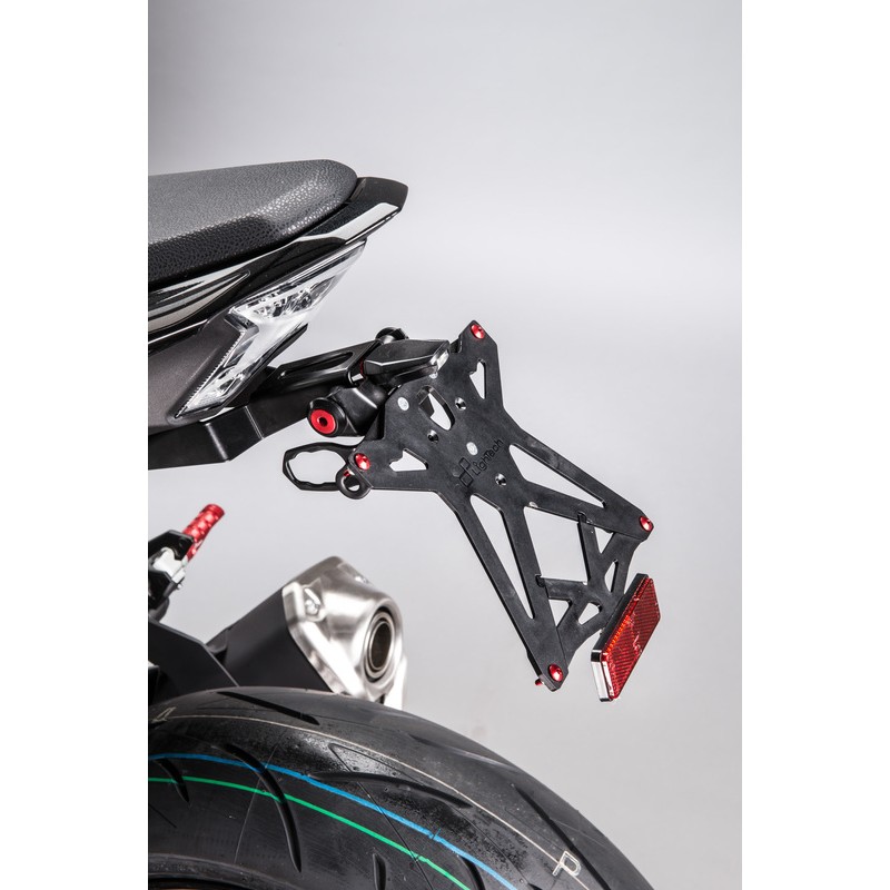 Support de plaque réglable LIGHTECH - Kawasaki Z900/Z H2 Support de plaque réglable LIGHTECH - Kawasaki Z900/Z H2