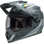 Casque BELL MX-9 Adventure MIPS - Alpine Gloss Charcoal/Silver Casque BELL MX-9 Adventure MIPS - Alpine Gloss Charcoal/Silver