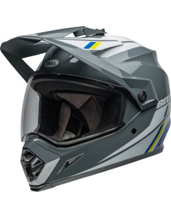 Casque BELL MX-9 Adventure MIPS - Alpine Gloss Charcoal/Silver