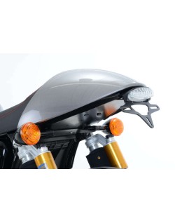 Support de plaque R&G RACING noir Triumph Thruxton/Thruxton R