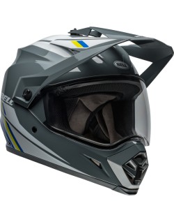 Casque BELL MX-9 Adventure MIPS - Alpine Gloss Charcoal/Silver