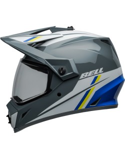 Casque BELL MX-9 Adventure MIPS - Alpine Gloss Charcoal/Silver