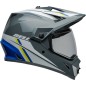Casque BELL MX-9 Adventure MIPS - Alpine Gloss Charcoal/Silver Casque BELL MX-9 Adventure MIPS - Alpine Gloss Charcoal/Silver