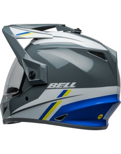Casque BELL MX-9 Adventure MIPS - Alpine Gloss Charcoal/Silver
