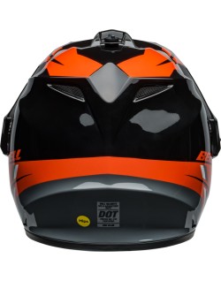 Casque BELL MX-9 Adventure MIPS - Alpine Gloss Black/Orange