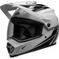 Casque BELL MX-9 Adventure MIPS - Alpine Gloss White/Black Casque BELL MX-9 Adventure MIPS - Alpine Gloss White/Black