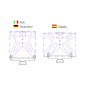 Catadioptre LIGHTECH support horizontale