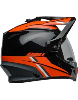 Casque BELL MX-9 Adventure MIPS - Alpine Gloss Black/Orange