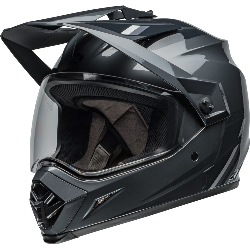 Casque BELL MX-9 Adventure MIPS - Alpine Gloss Charcoal/Silver Casque BELL MX-9 Adventure MIPS - Alpine Gloss Charcoal/Silver