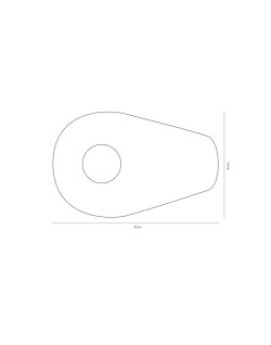Plaques de montage SHIN YO Indy Spacer - Yamaha MT 07/09/10