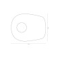 Plaques de montage SHIN YO Indy Spacer - Kawasaki Z750/,ZX10R,ER6 F/N