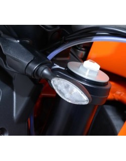 Adaptateurs de clignotants avant R&G RACING noir KTM 790/1290