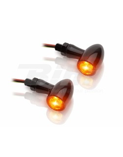 Clignotants LED V-PARTS 12V alu noir