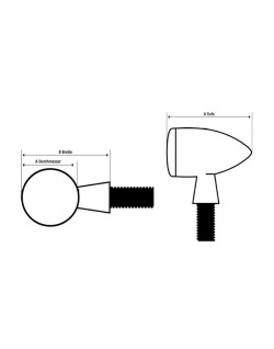 Clignotants HIGHSIDER LED Micro-Bullet