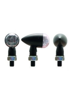 Clignotants V PARTS Shell XS LED noir universel