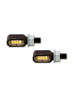 Clignotants LED HIGHSIDER Little Bronx 2en1 - clignotant/feu de position avant - par paire