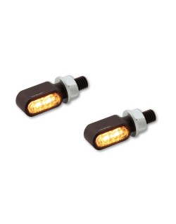 Clignotants LED HIGHSIDER Little Bronx 2en1 - clignotant/feu de position avant - par paire
