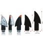 Clignotants BIHR Blade LED court noir universel Clignotants BIHR Blade LED court noir universel