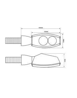 Clignotant LED HIGHSIDER Stripe