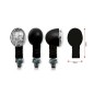 Clignotants BIHR Bullet LED noir universel Clignotants BIHR Bullet LED noir universel