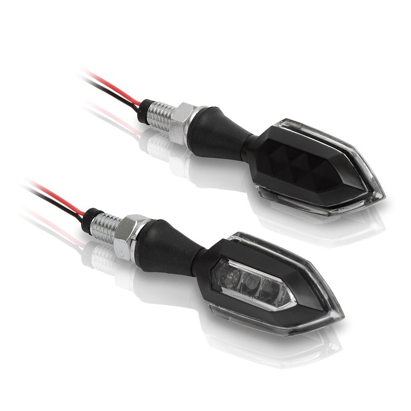 Clignotants V PARTS Zinc LED clair universel Clignotants V PARTS Zinc LED clair universel