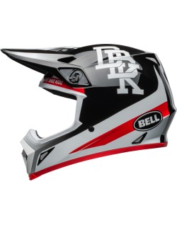 Casque BELL MX-9 Mips - Twitch DBK 24 Gloss Black/White