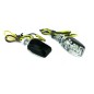 Clignotants BIHR Micro 6 LED carbone universels Clignotants BIHR Micro 6 LED carbone universels