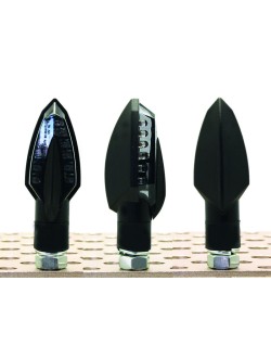 Clignotants V PARTS Spear LED noir universel