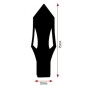 Clignotants V PARTS Arrow LED noir universel Clignotants V PARTS Arrow LED noir universel