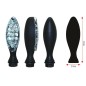Clignotants BIHR Elipse LED métal noir universel Clignotants BIHR Elipse LED métal noir universel