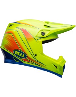 Casque BELL MX-9 Mips - Zone Gloss Retina Sear