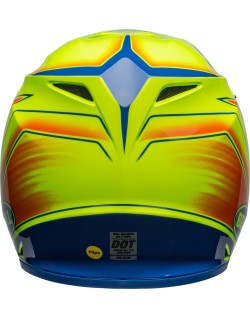 Casque BELL MX-9 Mips - Zone Gloss Retina Sear