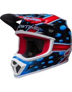 Casque BELL MX-9 Mips - McGrath Showtime 23 Gloss Black/Red
