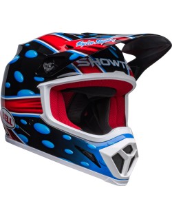 Casque BELL MX-9 Mips - McGrath Showtime 23 Gloss Black/Red