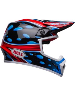 Casque BELL MX-9 Mips - McGrath Showtime 23 Gloss Black/Red