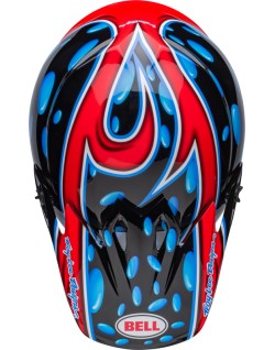 Casque BELL MX-9 Mips - McGrath Showtime 23 Gloss Black/Red