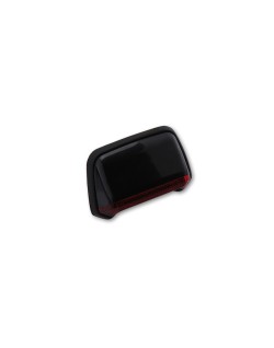 Feu arrière à LED corps noir verre rouge