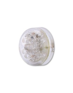 Feux arrière LED SHIN YO Disc, verre cair, homologué E